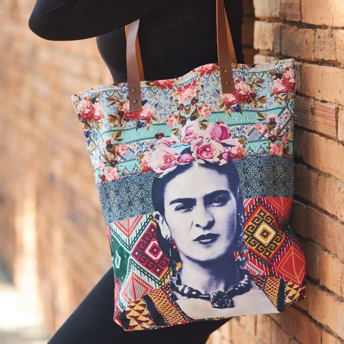 Sunflower Bag Frida Kahlo sold out – Artesanias Mexicanas Morelia