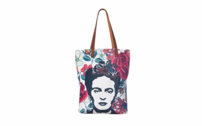 Frida Kahlo Travel Tote – White