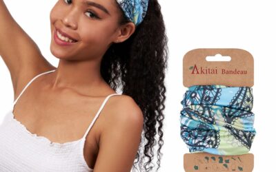 Boho Bandeau Headbands – Acqua